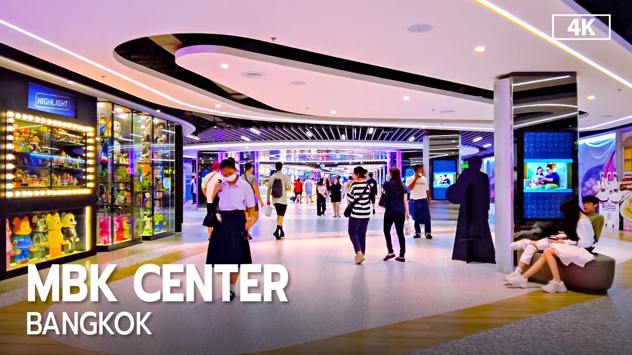 MBK Center Shopping Mall Bangkok Walking Tour 2023 [4K]